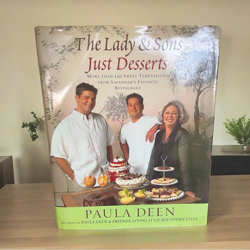 Paula Deen The Lady & Sons Just Desserts Hardcover Cookbook Recipes